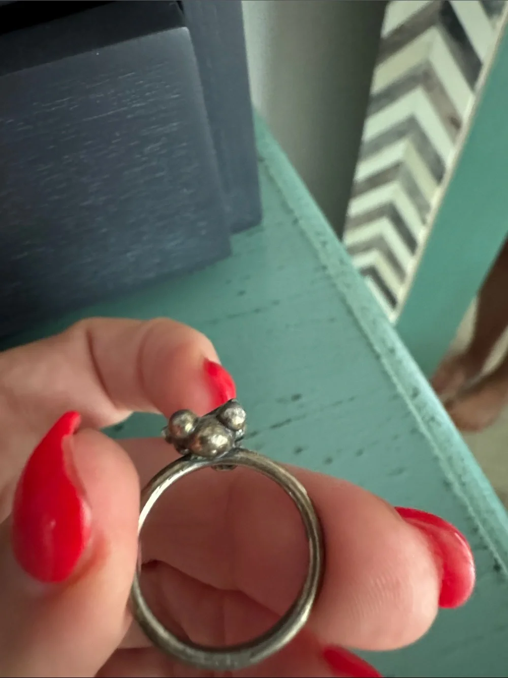 Tous Silver magic bear Ring